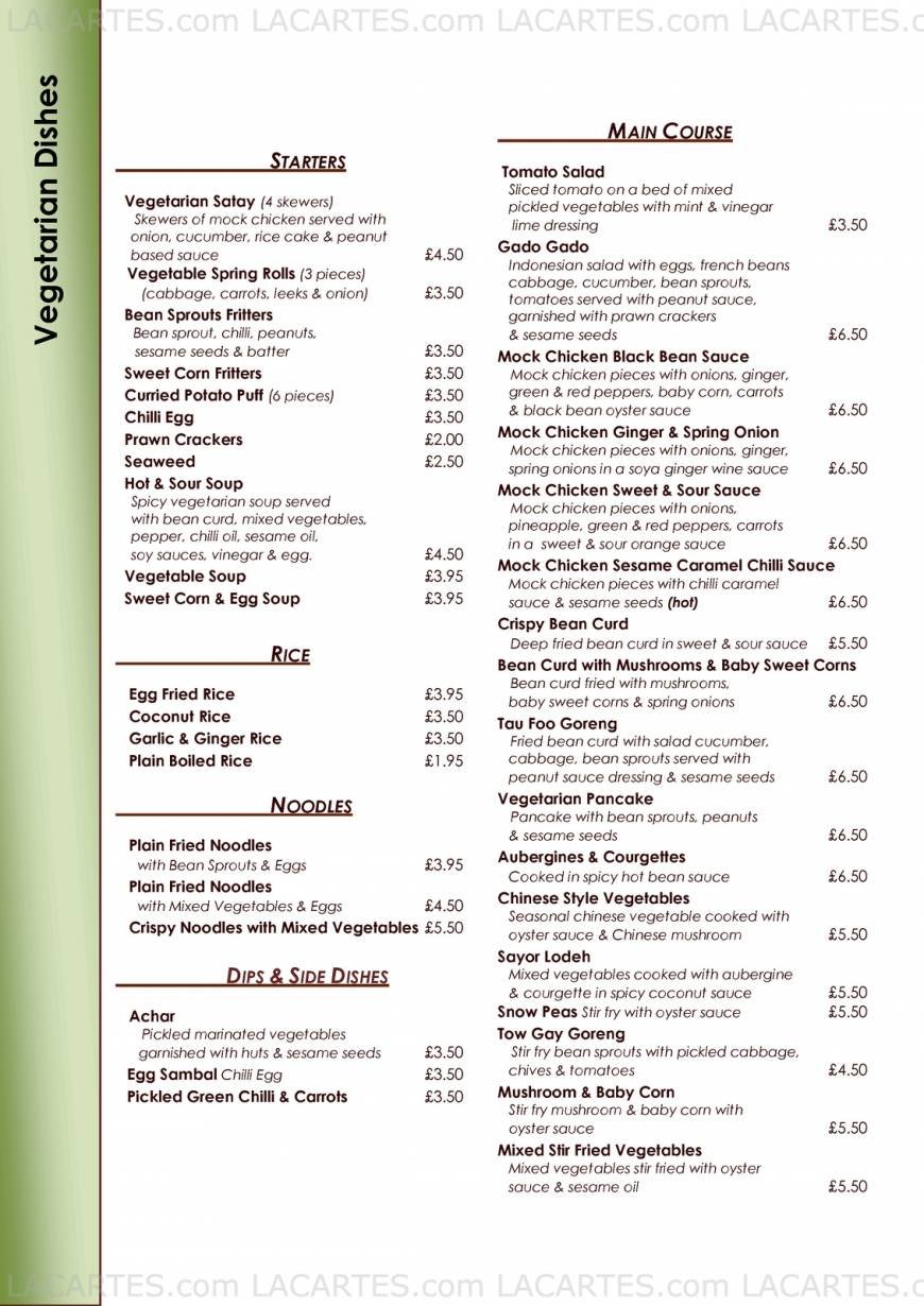  Pricelists of Kelong Restaurant 1b Selsdon Road - Photo 15 of 22