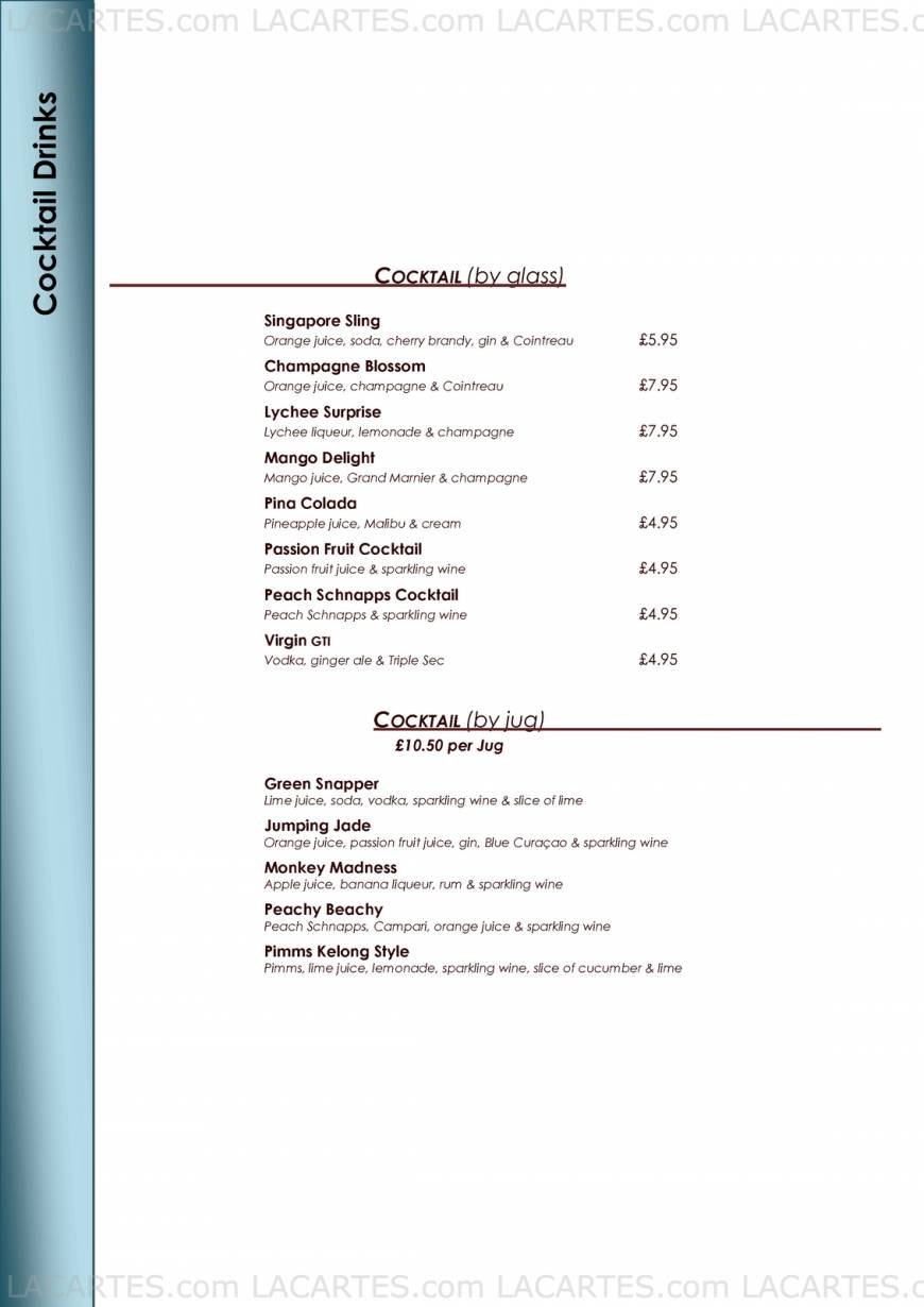  Pricelists of Kelong Restaurant 1b Selsdon Road - Photo 9 of 22