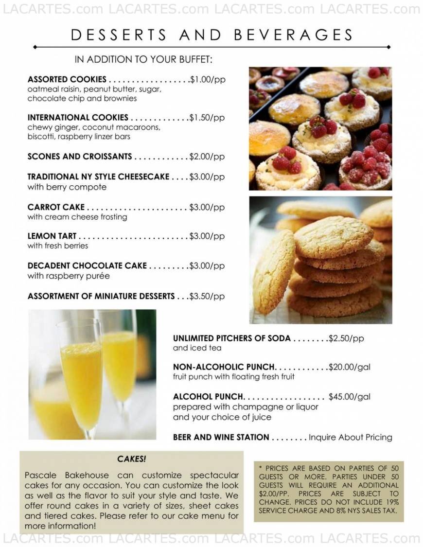  Pricelists of Justin's Tuscan Grill - NY 6400 Yorktown Circle - Photo 8 of 15