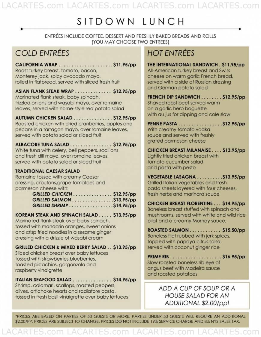  Pricelists of Justin's Tuscan Grill - NY 6400 Yorktown Circle - Photo 9 of 15