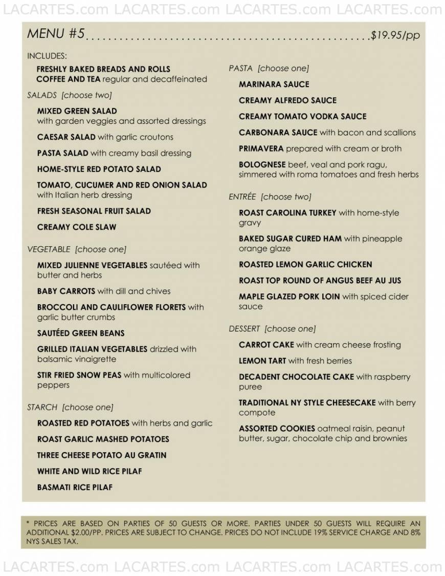  Pricelists of Justin's Tuscan Grill - NY 6400 Yorktown Circle - Photo 12 of 15