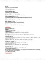 Menus & Prices, Osha Thai Restaurant-Geary St., San Francisco