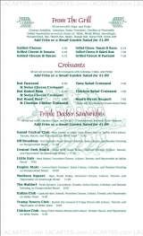 Pricelists of Pumpernickel's Original New York Delicatessen, Restaurant & Caterers - NY