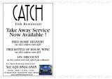 Menus & Prices, CATCH Fish Restaurant, Buckhurst Hill
