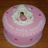 cake decorating baby shower girl , BABYSHOWER CAKES AND CUPCAKES, CakeGift, Jaipur