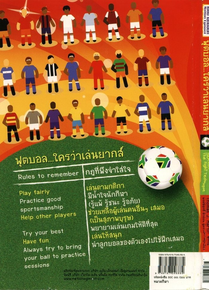  Profile Photos of Soccer The Right Technique Soccer Skills Book. Proven techniques that can turn your child into a top class player. Samut Prakan - Photo 4 of 16