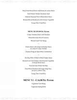 Menus & Prices, Chung Ying Garden, Birmingham