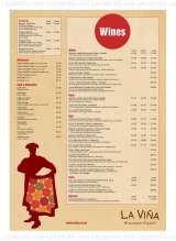 Menus & Prices, La ViÃ±a, Liverpool