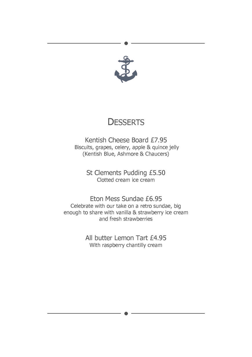  Pricelists of The Marine Hotel In Whitstable Marine Parade Tankerton - Photo 6 of 10