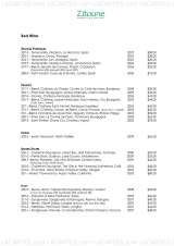 Menus & Prices, Zitoune Restaurant - NY, Mamaroneck