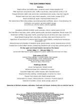 Menus & Prices, The Gun, London