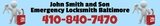 John Smith and Son Emergency Locksmith, Baltimore