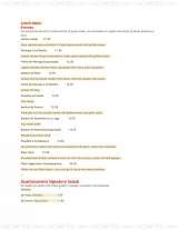 Menus & Prices, Guantanamera, Burbank