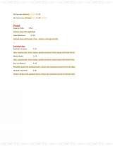 Menus & Prices, Guantanamera, Burbank