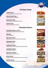 Menus & Prices, Himalaya Kitchen, Singapore