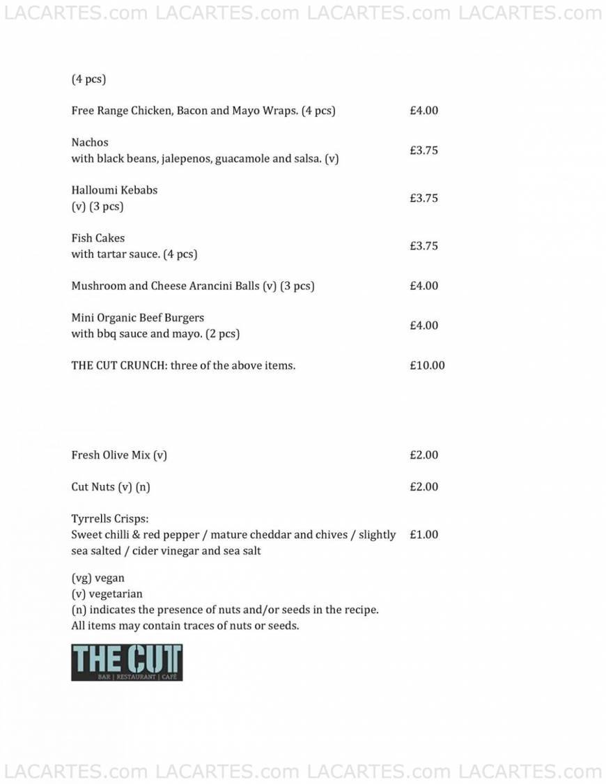  Pricelists of The Cut Bar 66 The Cut - Photo 27 of 48