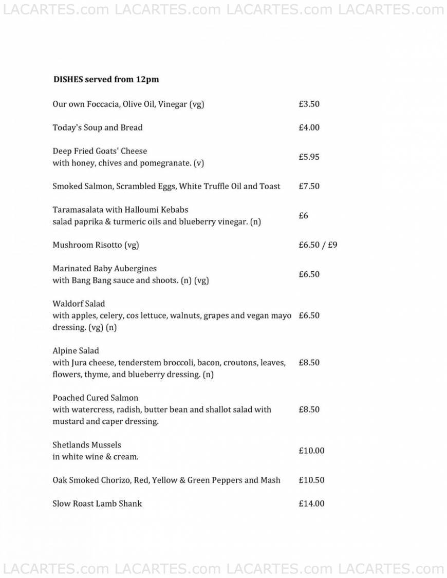  Pricelists of The Cut Bar 66 The Cut - Photo 3 of 48