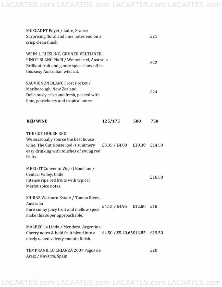  Pricelists of The Cut Bar 66 The Cut - Photo 8 of 48