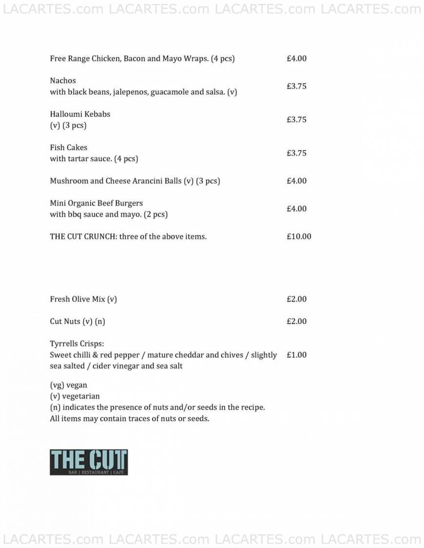  Pricelists of The Cut Bar 66 The Cut - Photo 15 of 48