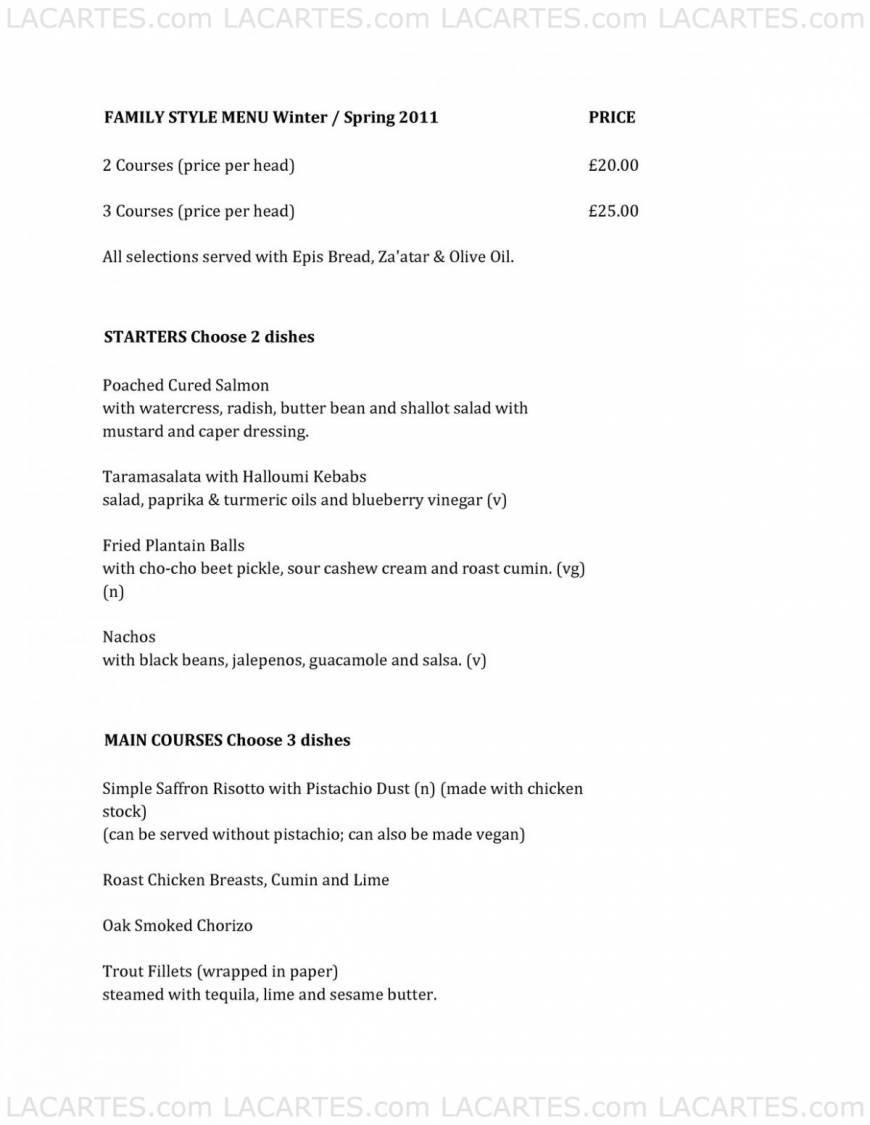  Pricelists of The Cut Bar 66 The Cut - Photo 19 of 48