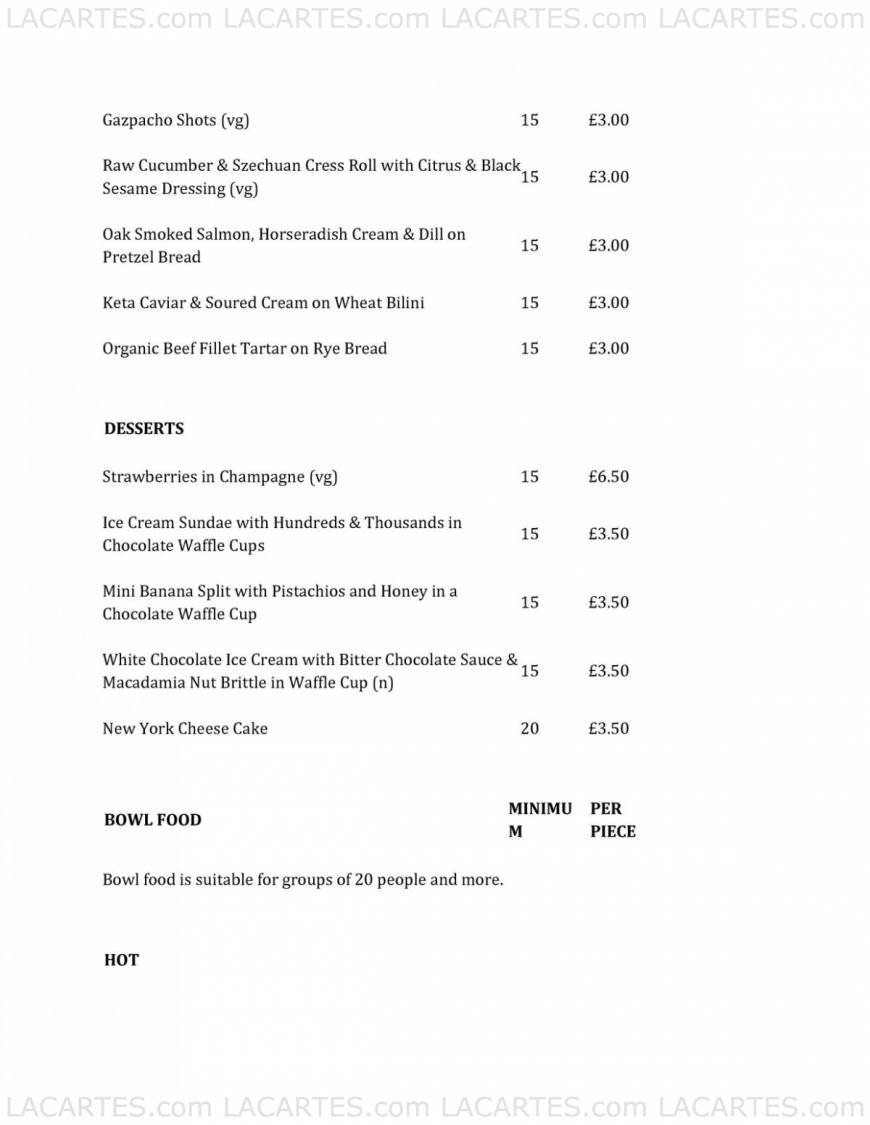  Pricelists of The Cut Bar 66 The Cut - Photo 22 of 48