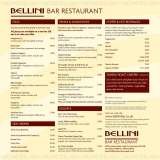 Menus & Prices, Bellini Bar and Restaurant, Leigh on Sea