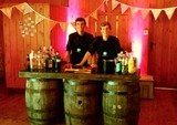 Cider barrel bar hire The London  Catering Company Wynyatt Street 