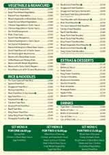 Menus & Prices, Yin Court Chinese Restaurant, Upminster