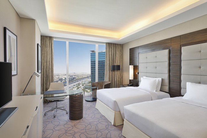 Twin Guest Room in Hilton Riyadh Hotel & Residences Profile Photos of Hilton Riyadh Hotel & Residences 6623 Eastern Ring Rd - Photo 5 of 10