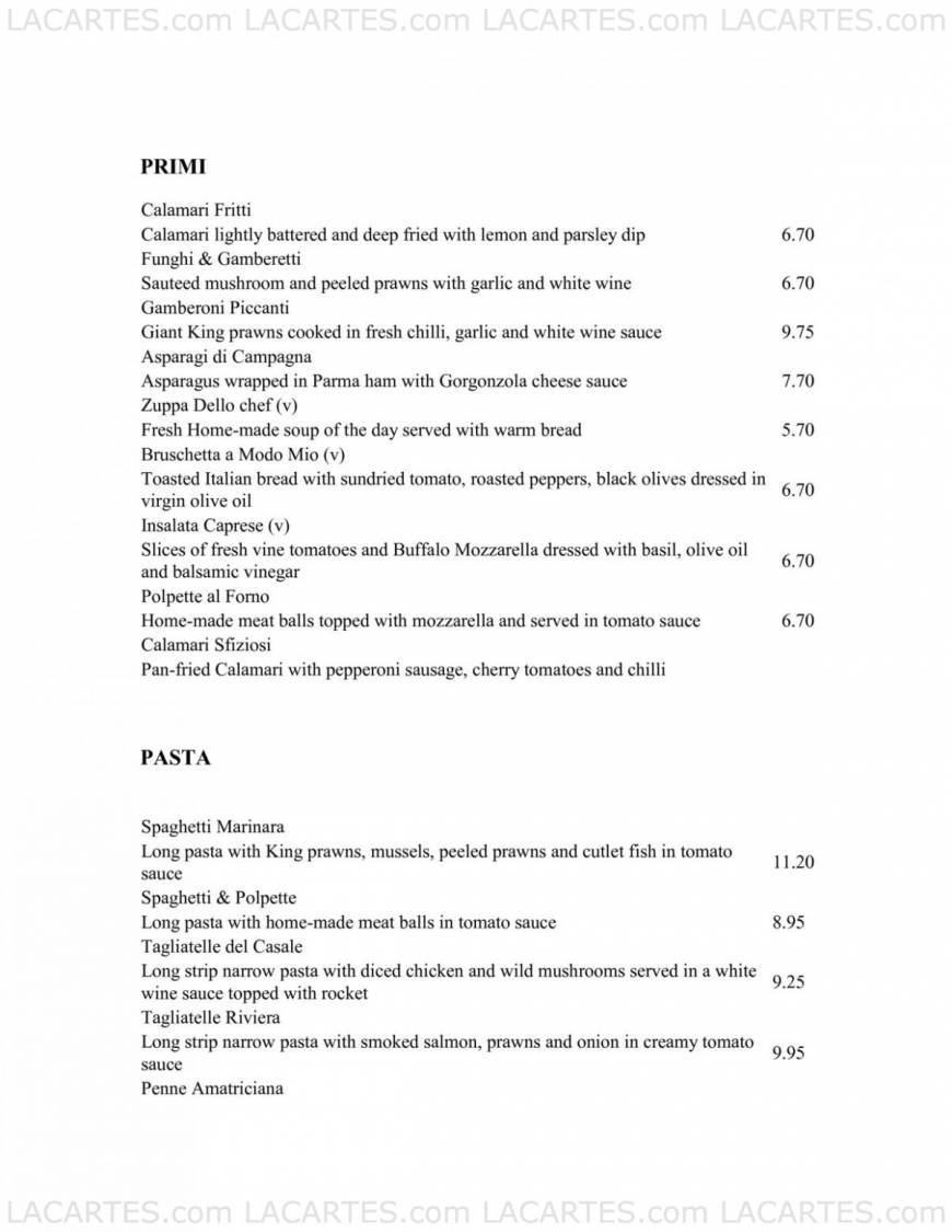  Pricelists of Kalla Bella 20 - 26 High Stree - Photo 1 of 6