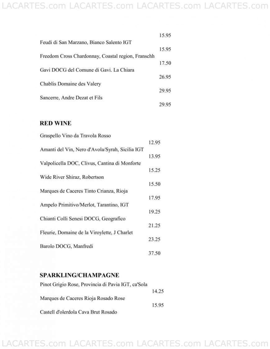  Pricelists of Kalla Bella 20 - 26 High Stree - Photo 5 of 6