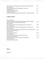 Menus & Prices, Kalla Bella, Llandaff