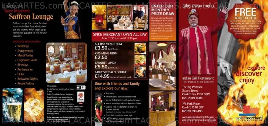  Pricelists of The Spice Merchant The Big Windsor, Stuart Street - Photo 7 of 7