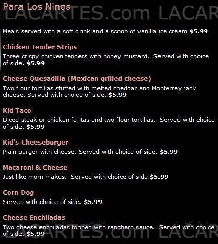  Pricelists of Iron Cactus Mexican Grill & Margarita Bar Hill Country Galleria 13420 Galleria Circle Suite A128 - Photo 8 of 23