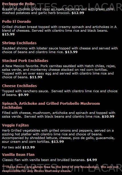  Pricelists of Iron Cactus Mexican Grill & Margarita Bar Hill Country Galleria 13420 Galleria Circle Suite A128 - Photo 2 of 23