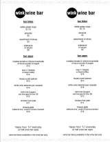 Menus & Prices, Wink Restaurant, Austin