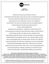 Menus & Prices, Wink Restaurant, Austin