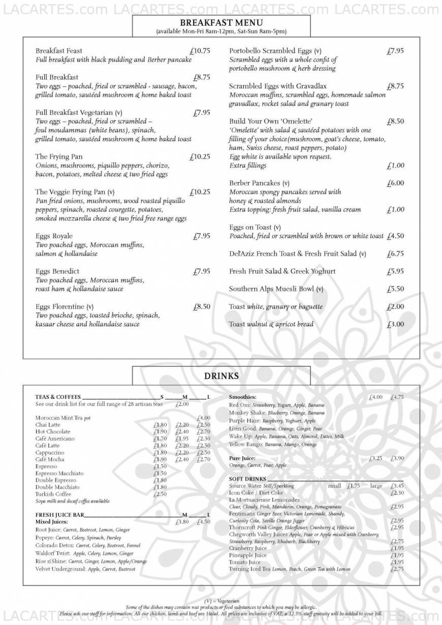  Pricelists of Del'aziz 11 Bermondsey Square - Photo 2 of 35