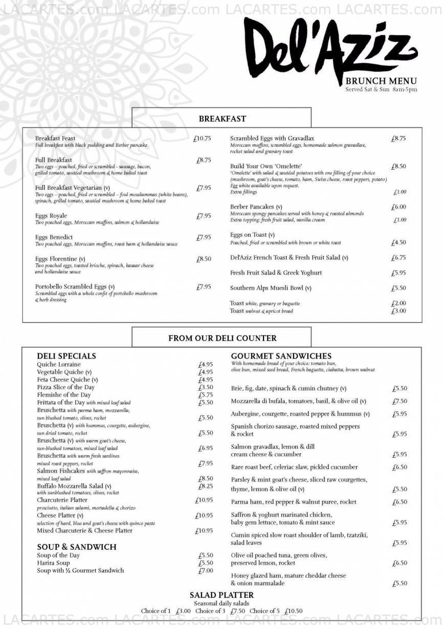  Pricelists of Del'aziz 11 Bermondsey Square - Photo 3 of 35