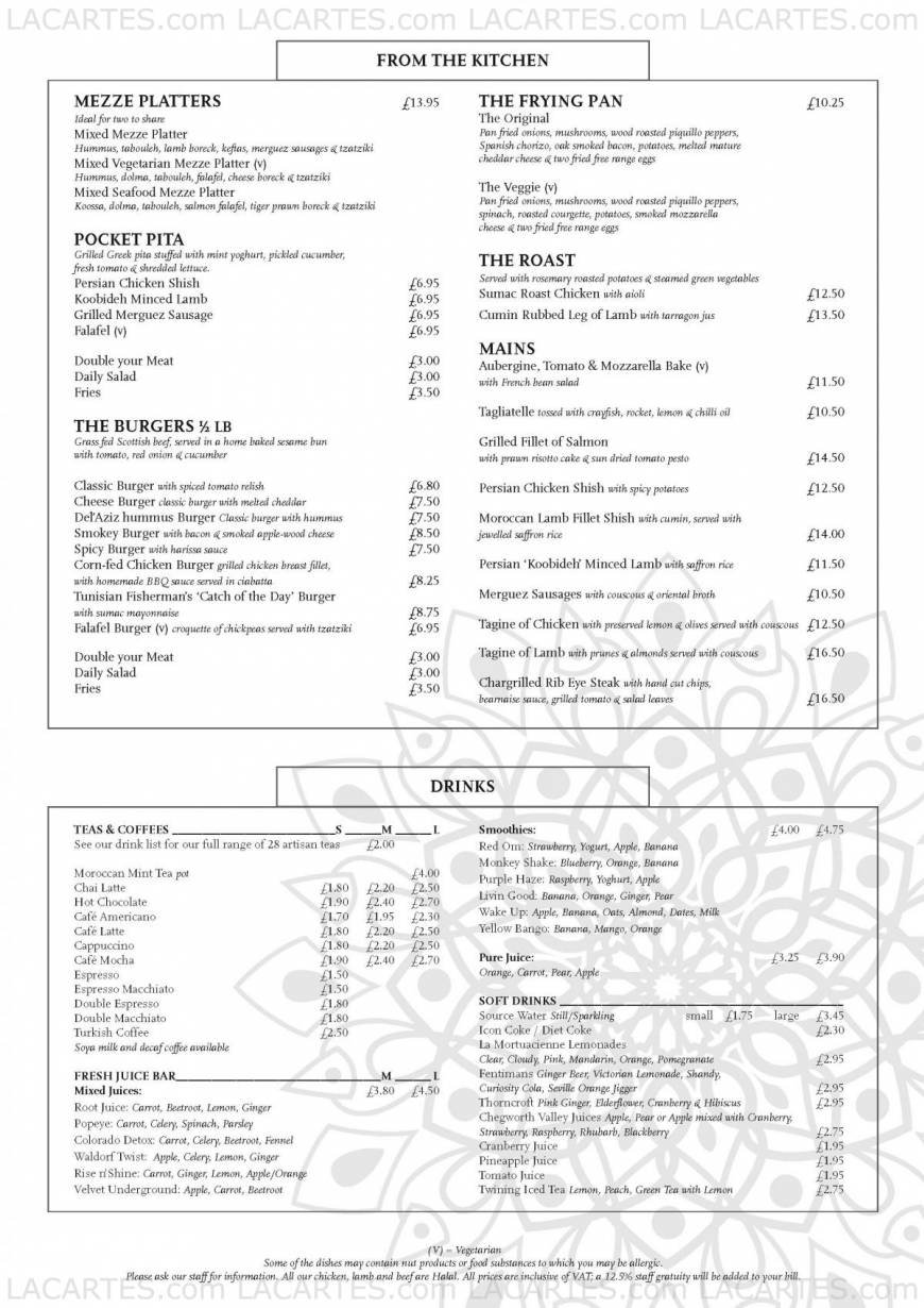  Pricelists of Del'aziz 11 Bermondsey Square - Photo 4 of 35