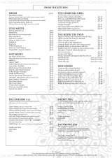 Menus & Prices, Del'aziz, London