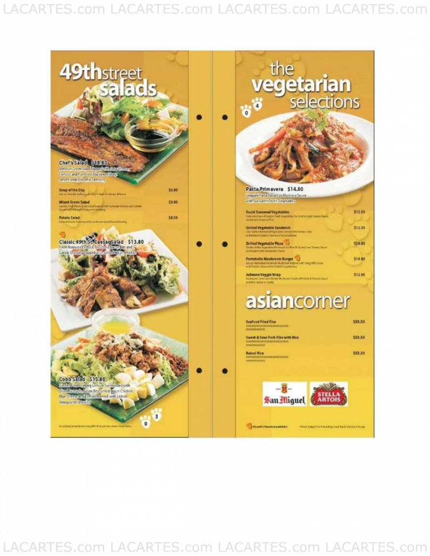  Pricelists of BLooiE's Roadhouse @ West Coast 21 Science Park Road  - Photo 2 of 6