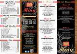 Menus & Prices, Ming Restaurant, Petts Wood