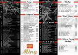 Menus & Prices, Ming Restaurant, Petts Wood