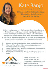  Kate Banjo Independent Mortgage & Protection Broker 32 Salisbury Close 