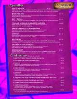 Menus & Prices, La Fuente Mexican Restaurant, Tucson
