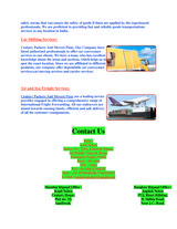 Menus & Prices, Century Movers And Packers Pune, Pune