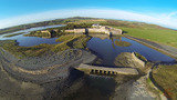 Aerial photograph of Cemlyn