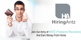 Work From Home Jobs for Freelance Recruiters at Hiring Antz, Singapore
