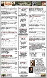 Menus & Prices, Scholz Garten, Austin